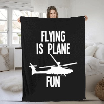 Discover Funny Military Helicopter Pilot Aviation Baseball Tees Fleece Blankets
