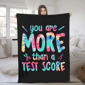 Discover Test Day For Teacher Professor Educator Principal Test Exam 11 Fleece Blankets