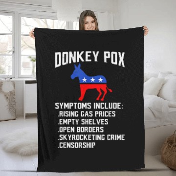 Discover Donkey Pox The Disease Destroying America Funny Donkeypox 210 Baseball Tees Fleece Blankets