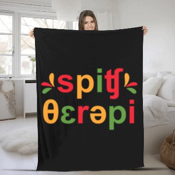 Discover Cinco De Mayo 2024 Retro Speech Therapy SLP SLPA Therapist Baseball Tees Fleece Blankets