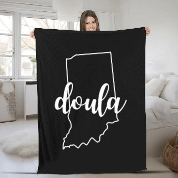 Discover Doula Gift homes Birth Postpartum Midwife Apparel Fleece Blankets