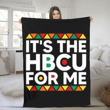 Discover Its The HBCU For Me Historical Black College Alumni Fleece Blankets