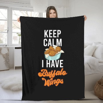 Discover Buffalo Wings Fried Chicken Hot Wing Sauce 228 Zip Fleece Blankets
