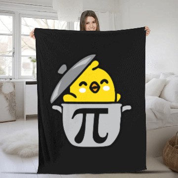 Discover Chicken Lover Happy Pi Day Funny Chicken Pot Pie 314 Science Math Teacher Baseball Tees Fleece Blankets