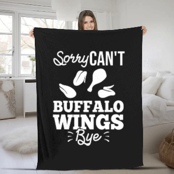Discover Buffalo Wings Fried Chicken Hot Wing Sauce 215 Fleece Blankets