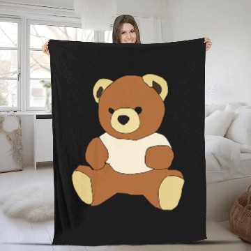 Discover Adorable Teddy Bear Fleece Blankets