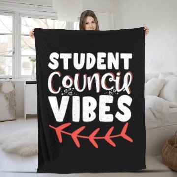 Discover Student Council Vibes 8 Fleece Blankets