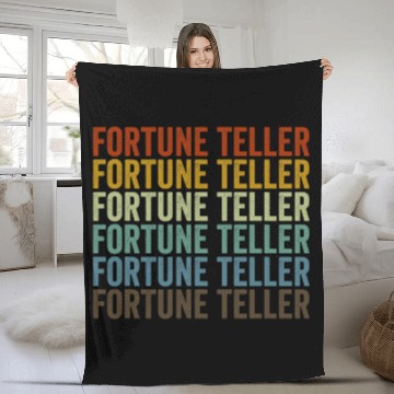 Discover Fortune Teller Crystal Ball Retro Baseball Tees Fleece Blankets