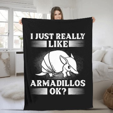 Discover Armadillo Lizard Animal Eggs Funny 6 Zip Fleece Blankets