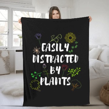 Discover Gardening plants gardener saying Baseball Tees Fleece Blankets