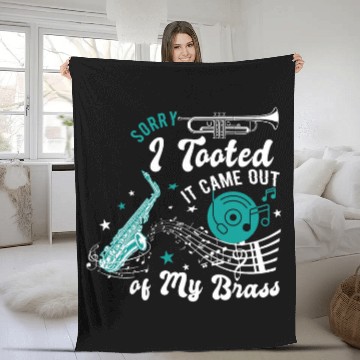 Discover Funny Trumpet trombones Graphic Design Music instrument Baseball Tees Fleece Blankets