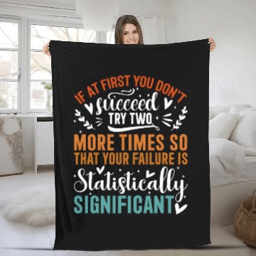 Discover Funny Science Humor Chemistry Biology Physics Science 24 Fleece Blankets