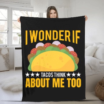 Discover I Wonder If Tacos Onion Chicken Think About Me Too Baseball Tees Fleece Blankets