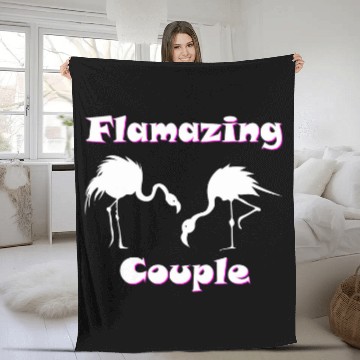 Discover Funny pink flamingo 23 Baseball Tees Fleece Blankets