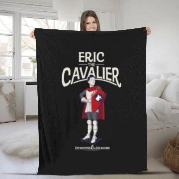 Discover Cavalier Pet Dungeons Dragons Eric The Zip Fleece Blankets