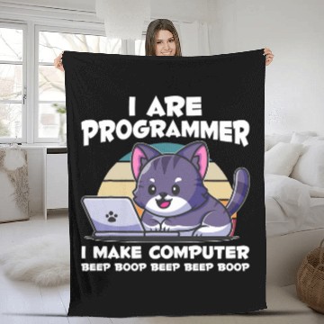 Discover IT admin humor computer science student saying Baseball Tees Fleece Blankets