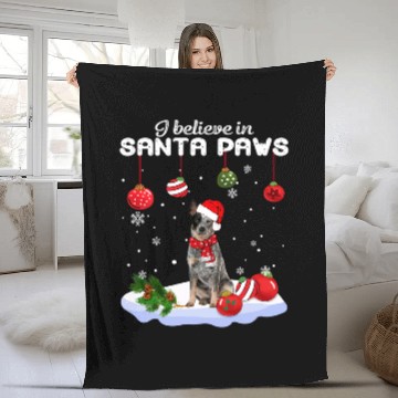 Discover Australian Cattle Pet Santa Christmas Tree Lights xmass Boys Baseball Tees Fleece Blankets