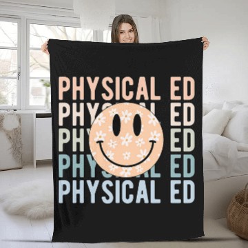 Discover Physical Education PE Teacher Ed Student Grad Baseball Tees Fleece Blankets
