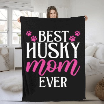 Discover Husky Pet bests Husky Mom Ever Husky Mom Zip Fleece Blankets