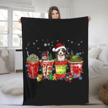 Discover Bernese Mountain Pet Iced Latte Snowmen Sweets Snow Christmas Baseball Tees Fleece Blankets