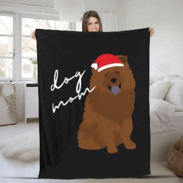 Discover Chow Chow Pet Red Chow Chow Dog Mom Christmas Baseball Tees Fleece Blankets