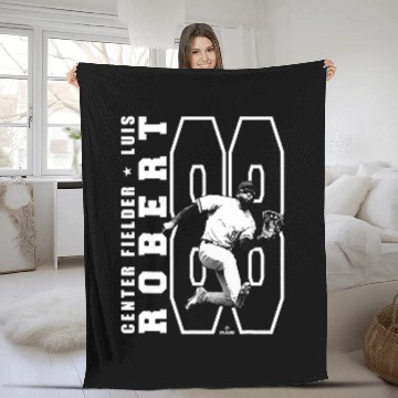 Discover Sport Baseball MLBPA Major League Baseball Luis Robert MLBROB2016 Fleece Blankets