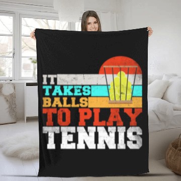 Discover Sport Tennis Clothing For Men Fleece Blankets