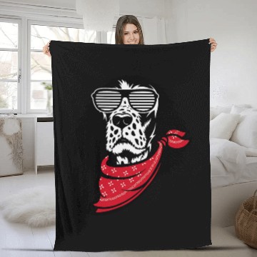 Discover English Springer Spaniel Pet Face Shutter Glasses Zip Fleece Blankets