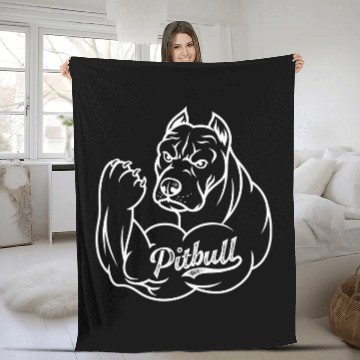 Discover Pitbull Pet Tattoo Dog Is Love Pitbull Smile Pitbull Lover Baseball Tees Fleece Blankets