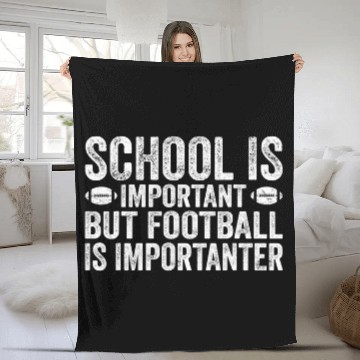 Discover Sport American Football Lineman 14 Fleece Blankets