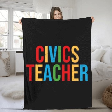 Discover Civics Teacher Appreciation Back To School Back To School 1 Baseball Tees Fleece Blankets