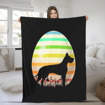 Discover Great Dane Pet Funny Easter Egg Lover vintages Style Great Dane Dog Easter Baseball Tees Fleece Blankets