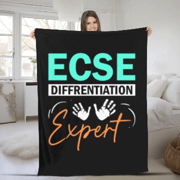 Discover ECSE Teacher SPED Teacher Fleece Blankets
