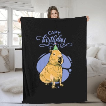 Discover capybaras Mammal Birthday capybaras 1 Baseball Tees Fleece Blankets