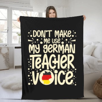 Discover German Teacher Germany Flag Language Lesson Student 12 Baseball Tees Fleece Blankets
