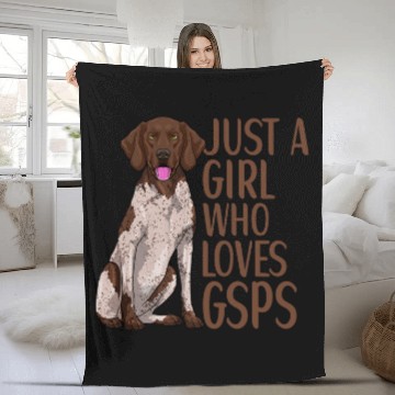 Discover German Shorthaired Pet Apparel GSP Dog Lovers 7 Fleece Blankets