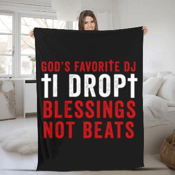 Discover Pastor Appreciation Christian Preacher Men Dad Husband 2 Fleece Blankets