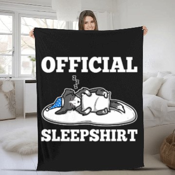Discover Border Collie Pet Official sleep Fleece Blankets