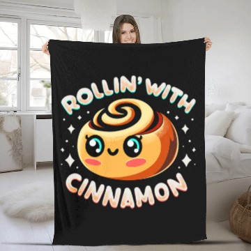 Discover Cinnamon Baker Enthusiast Baking Lover Design Baseball Tees Fleece Blankets