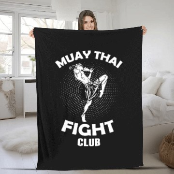 Discover Sport Muay Thai Fight Club KickBoxing Baseball Tees Fleece Blankets