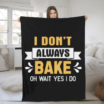 Discover Cookie Baking Bakery Cooking Baker Oven bake 3 Baseball Tees Fleece Blankets