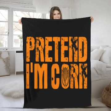 Discover Corn Enthusiast Cereal Grain Farmer Maize Planter Grower Fleece Blankets