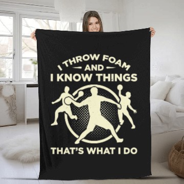 Discover Sport Dodgeball Coachs Dodgeball Champion Referee 21 Fleece Blankets