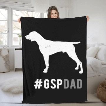 Discover German Shorthaired Pet Dad Gift For Men Funny GSP Baseball Tees Fleece Blankets