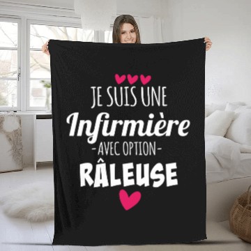 Discover Gift Idea for nurses Racker Humour Fleece Blankets
