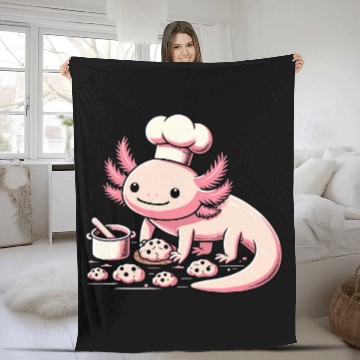 Discover Axolotls Baking Cookies Chocolate Lover Cookie Baker 1 Baseball Tees Fleece Blankets