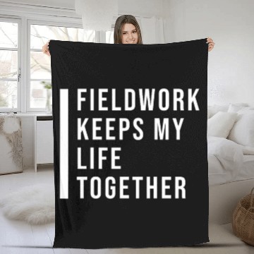 Discover Structural Geologist Meme Quote 22 Fleece Blankets