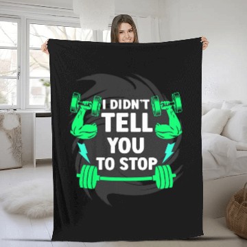 Discover Funny Personal Trainer Quote Gym Personal Coachs Training Fleece Blankets