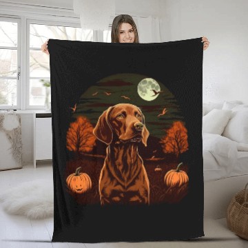Discover Pumpkin Vizsla costume on Vizsla Halloween Baseball Tees Fleece Blankets