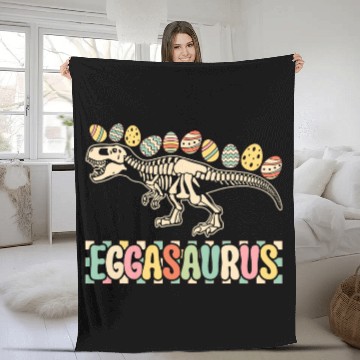 Discover Dinosaur Pet Funny Eggasaurus Easter T rexs Dinosaur Egg Hunt 2024 Graphic Baseball Tees Fleece Blankets